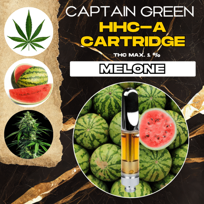 HHC-A Cartridge Melone 99% - 1ml, bez CBD HHC-A Cartridge Melone 99% - 1ml, bez CBD