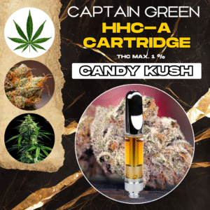 HHC-A Cartridge Candy Kush 99% - 1ml, bez CBD