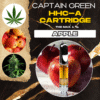 HHC-A Cartridge Apple 99% - 1ml, bez CBD