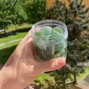 cbd gummies kysele boruvky