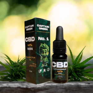 cbd olej 10% fullspectrum captain green