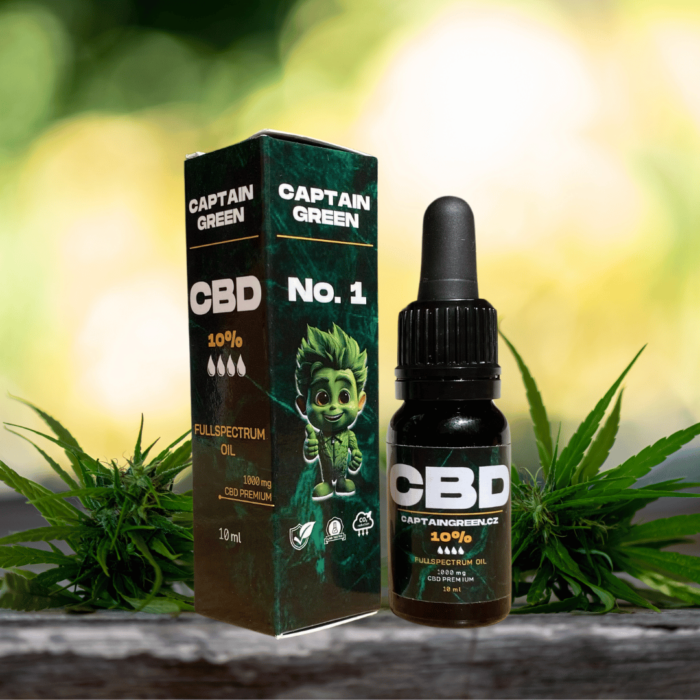 cbd olej 10% fullspectrum captain green cbd olej 10% fullspectrum captain green
