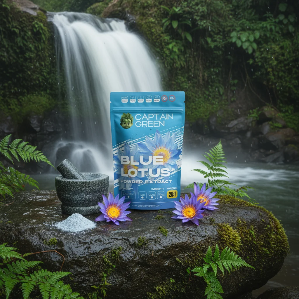 Blue Lotus Extract Nymphaea Caerulea 20-1, Modrý leknín extrakt 20-1