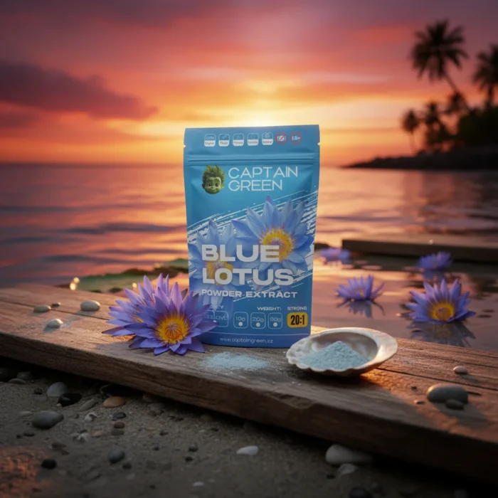 Blue Lotus Extract Nymphaea Caerulea 20-1, Modrý leknín extrakt 20-1