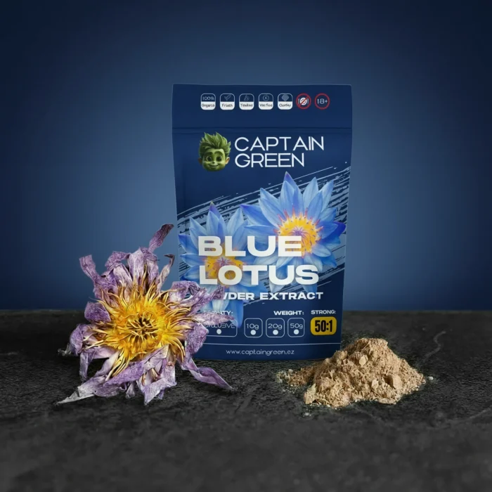 Blue Lotus Extract Nymphaea Caerulea 50-1, Modrý leknín extrakt 50-1