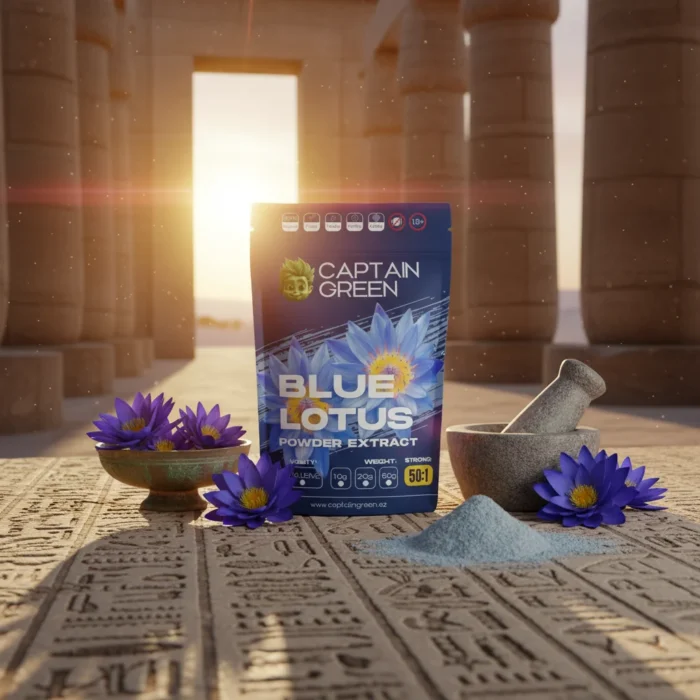 Blue Lotus Extract Nymphaea Caerulea 50-1, Modrý leknín extrakt 50-1.