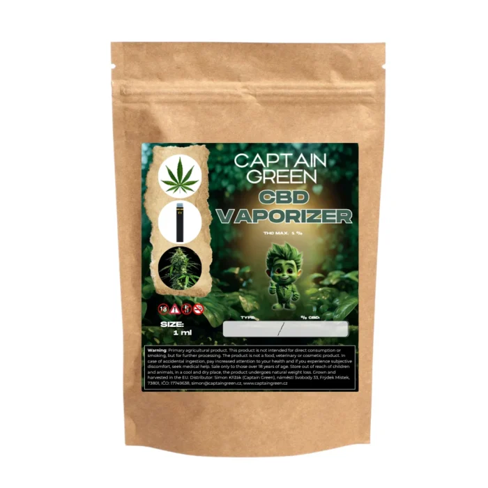 CBD VAPORIZER 95% cbd obal