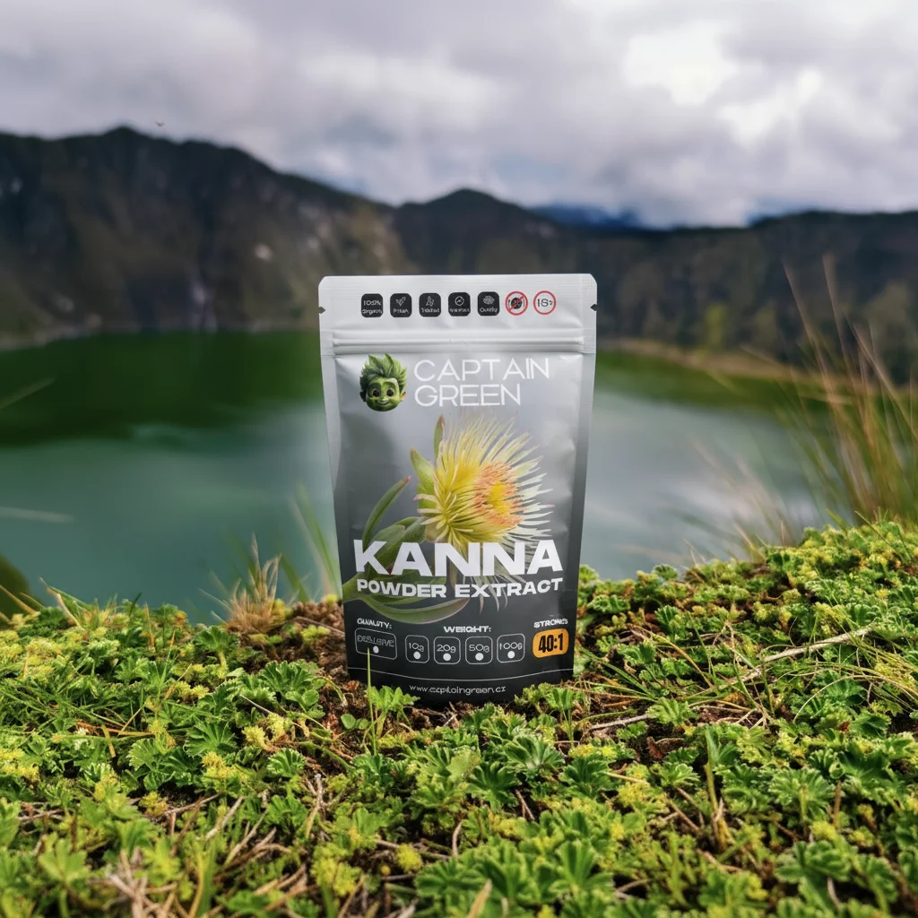 Kanna Extrakt 40-1, 100% Pure (Sceletium Tortuosum)