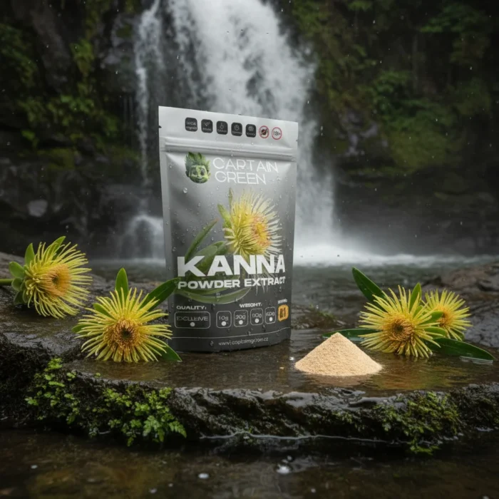 Kanna Extrakt 40-1, 100% Pure (Sceletium Tortuosum)