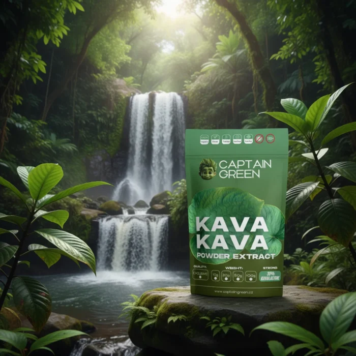 Kava Kava Extrakt (Pepřovník Opojný) s 30% kavalaktonů