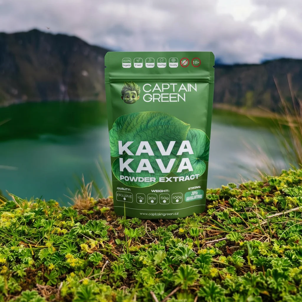 Kava Kava Extrakt (Pepřovník Opojný) s 30% kavalaktonů