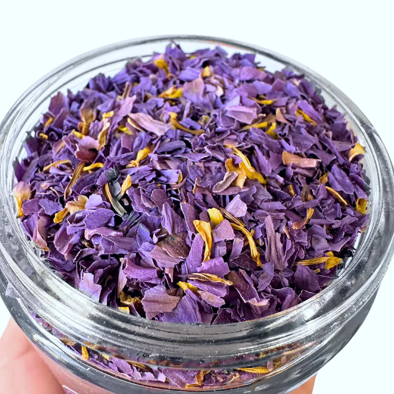 Modrý leknín drcené květy, Blue Lotus Crushed Flowers (Nymphaea Caerulea)