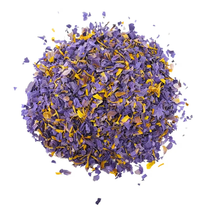 Modrý leknín drcené květy, Blue Lotus Crushed Flowers (Nymphaea Caerulea)