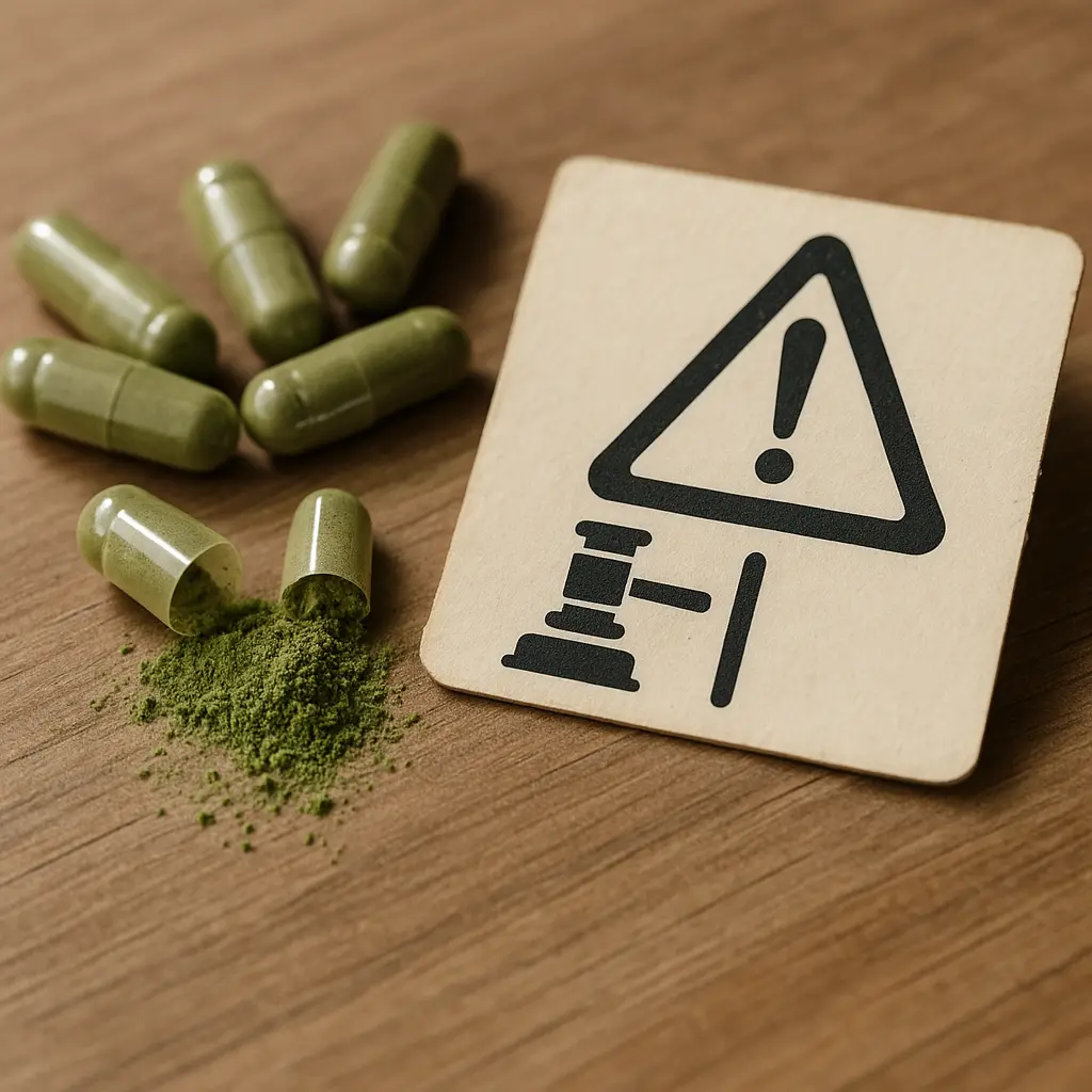 Riziko kratomu v tabletách