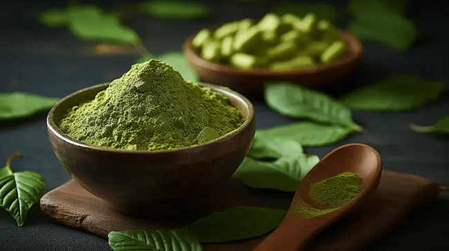 zeleny_kratom_ucinky_captain_green